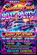 Sunday Sesh Boat Party 26/10