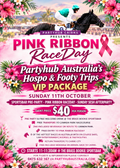 PINK RIBBON RACE DAY @ CANNON PARK - SUNDAY 11TH OCTOBER